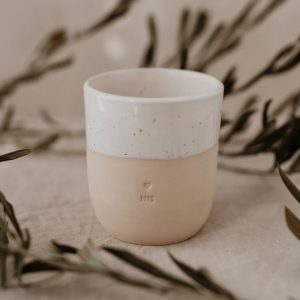 Keramieken beker - His